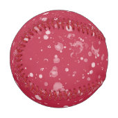 Red Splotchy Chaos Baseball (Vorderseite Links)