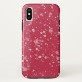 Red Splotchy Chaos Case-Mate iPhone Hülle (Rückseite)