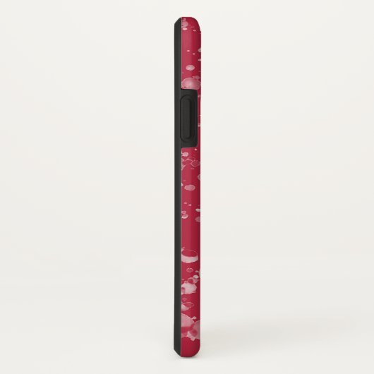 Red Splotchy Chaos Case-Mate iPhone Hülle (Hinten/Rechts)