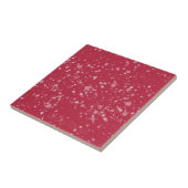 Red Splotchy Chaos Fliese (Seite)
