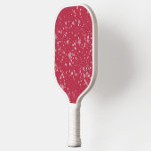 Red Splotchy Chaos Pickleball Schläger (Links)