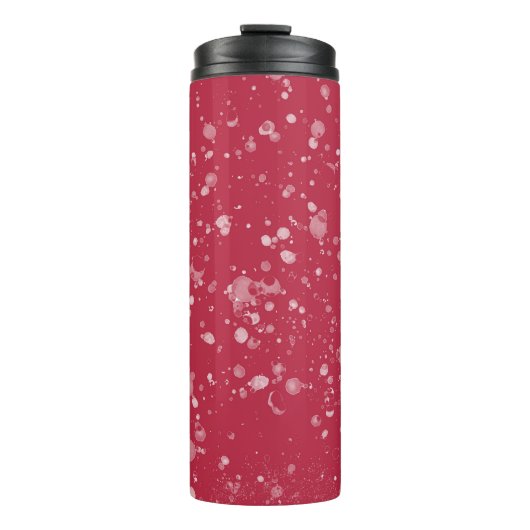 Red Splotchy Chaos Thermosbecher (Vorderseite)