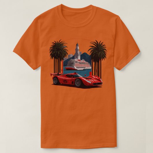 Red Sport T-Shirt (Design vorne)