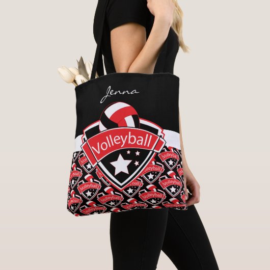 Red Sport Volleyball | DIY Text Tasche (Von Nahem)