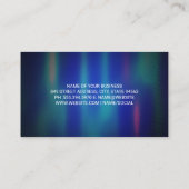 Red Sports Car | Audio-Musiknoten Visitenkarte (Rückseite)