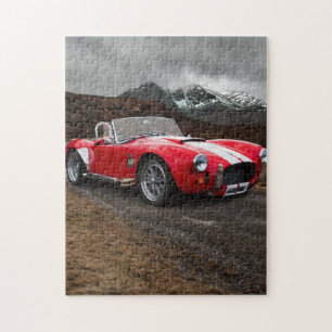 Red Sports Car Jigsaw Puzzle