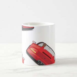 Red Sports Car Kaffeetasse
