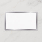 Red Sports Car Visitenkarte (Rückseite)