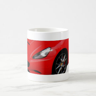 ~Red Sportscar~ TASSE, KÜMMERN SIE ES! Kaffeetasse