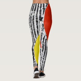 Red Spot wirklich wilde Leggings mit schwarzem Str