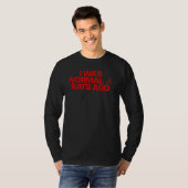 Red Sprichwort I war normal 3 Ratten vor T-Shirt (Vorne ganz)
