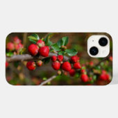 Red Spring Buds iPhone Case (Rückseite (Horizontal))