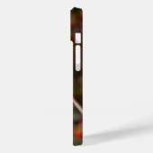 Red Spring Buds iPhone Case (Rückseite / Links)