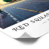 Red Square Moscow Russia Wall Art, Cityscape  Poster (Ecke)