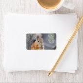 Red Squirrel Address Labels Adressaufkleber (Insitu)
