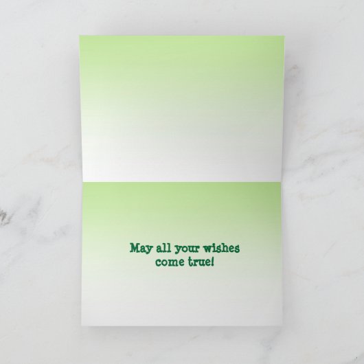 Red Squirrel Birthday Karte (Innenseite)