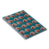 Red Squirrel Frenzy Notebook Notizblock (Rechte Seite)