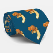 Red Squirrel Pattern Krawatte (Gerollt)