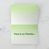 Red Squirrel Valentine Feiertagskarte (Innenseite)