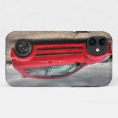 Red ST Case-Mate iPhone Hülle (Rückseite (Horizontal))