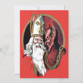Red St Nicholas Krampus (Vorderseite)