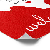 Red Staat Texas Family Wiedersehen Poster (Ecke)