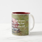 Red Stagecoach Funny Zweifarbige Tasse (VorderseiteRechts)