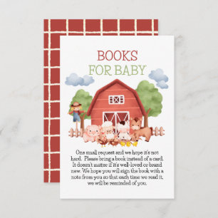 Red Stall Farm Books for Baby Begleitkarte