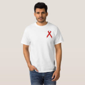Red Standard Ribbon T-Shirt (Vorne ganz)