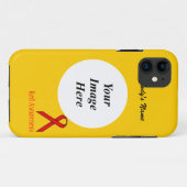 Red Standard Ribbon von Kenneth Yoncich Case-Mate iPhone Hülle (Rückseite (Horizontal))