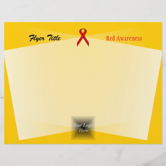 Red Standard Ribbon von Kenneth Yoncich Flyer (Vorne)