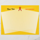 Red Standard Ribbon von Kenneth Yoncich Flyer (Hinten)