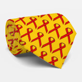 Red Standard Ribbon von Kenneth Yoncich Krawatte (Gerollt)