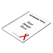 Red Standard Ribbon von Kenneth Yoncich Notizblock (Linke Seite)
