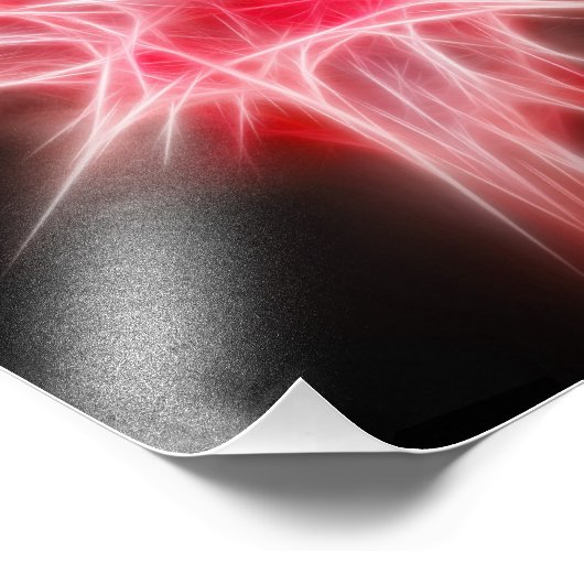 Red Star 1 Fotodruck (Ecke)