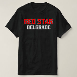 Red Star Belgrade Crveno Beli T-Shirt