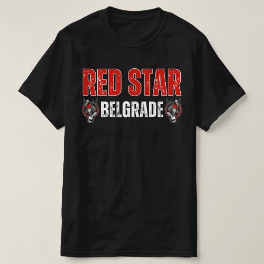 Red Star Belgrade Fan T-Shirt (Design vorne)