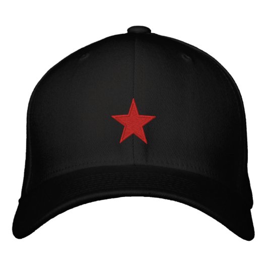 Red Star Bestickte Kappe (Vorderseite)