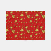 Red star blanket fleecedecke (Vorderseite (Horizontal))