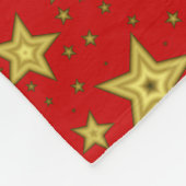 Red star blanket fleecedecke (Ecke)