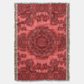 Red Star Blume Tapestry Decke (Vorderseite Vertikal)