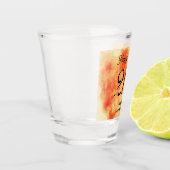 Red Star Cluster 21. Shot Glass Schnapsglas (Links)