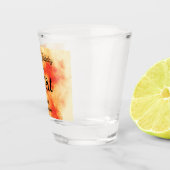 Red Star Cluster 21. Shot Glass Schnapsglas (Rechts)