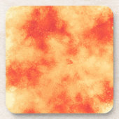 Red Star Cluster Plastic Untersetzer (Vorderseite)