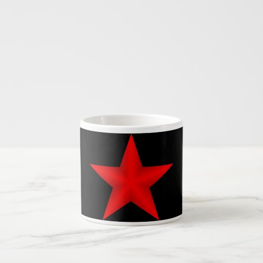 Red Star Espressotasse (Vorderseite)