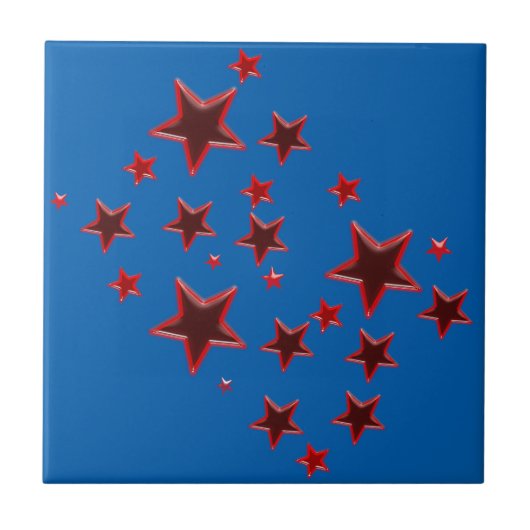 Red Star Fliese (Vorderseite)