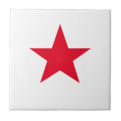 Red Star Fliese (Vorderseite)