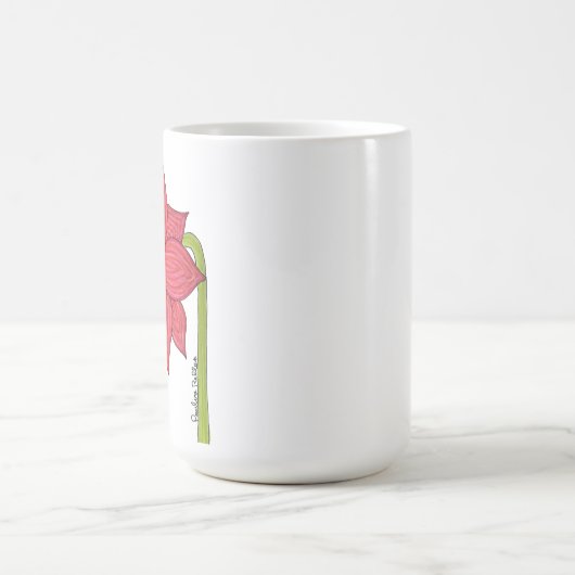 Red Star Flower Kaffeetasse (Mittel)