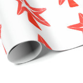 Red Star Geschenkpapier (Rolleneckpunkt)