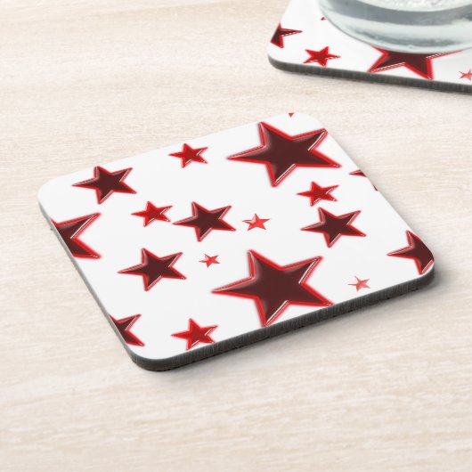 Red Star Getränkeuntersetzer (Linke Seite)